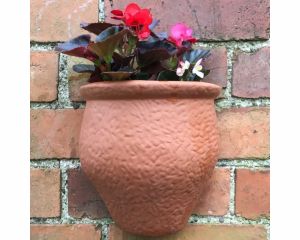 terracotta wall pot
