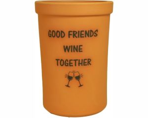 Wine Cooler in Terracotta| Good Friends Wine Together