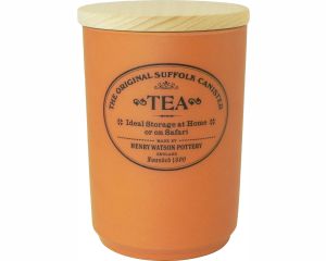 Original Suffolk Collection - Large Tea Jar - Terracotta - Made in England - 11cm x 16cm