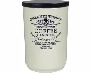 Charlotte Watson - Coffee Canister - Cream - 11cm x 16cm